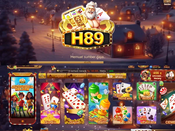 H89 2026 Slot Gacor RTP Tinggi