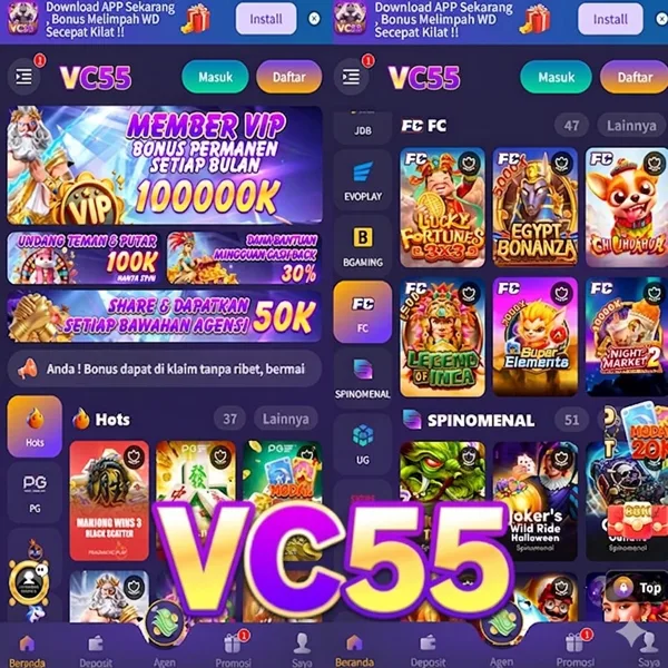 VC55 2026 Slot Gacor RTP Tinggi